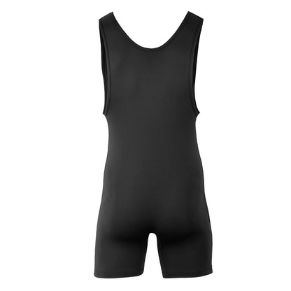 Roar Athletic Men's Wrestling Singlet Suit Bodywear Uniform for Men and Youth, Powerlifting and Exercise Equipment (Black, Adult Medium)