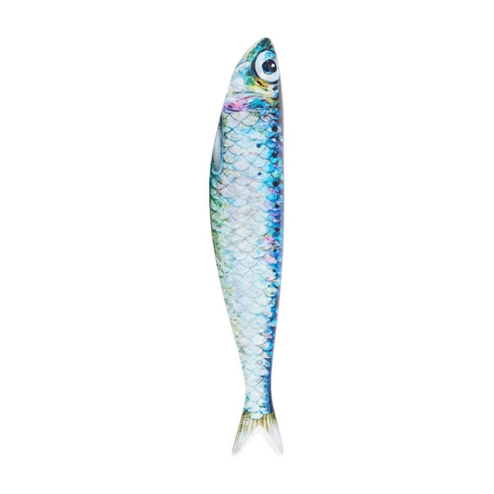 Bordallo Pinheiro + Sardine + World by Margarida Moreira + H 1" W 7" L 1" + Multicolor
