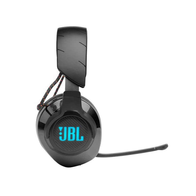 JBL Quantum 610 - Wireless Over-Ear Gaming Headset, JBL QuantumSURROUND, 2.4GHz Wireless, up to 40 Hours of Battery Life, Game-Chat dial, flip-up Boom Microphone (Black)