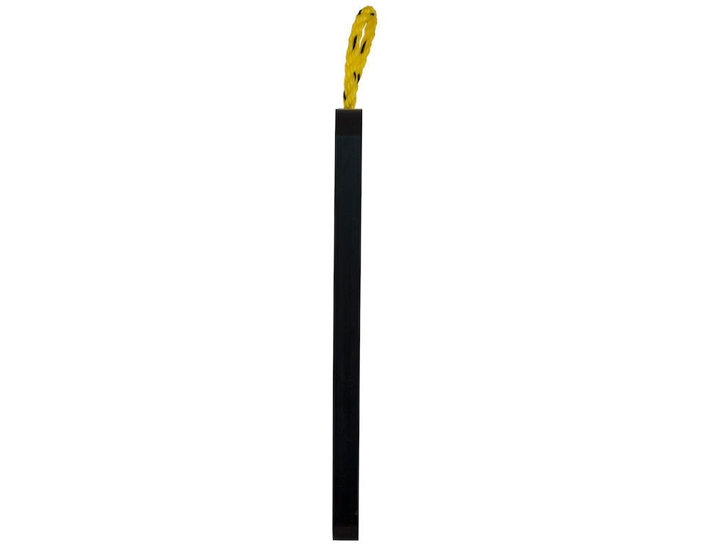 Buyers Products OP242415 HDPE Poly Outrigger Pad 24x24x1.5 Inch, Heavy Duty Jack Pad for Utility Trucks, Cranes, RV Accessories, Lightweight Non Slip Pad with Rope Handle for Trailers & Campers