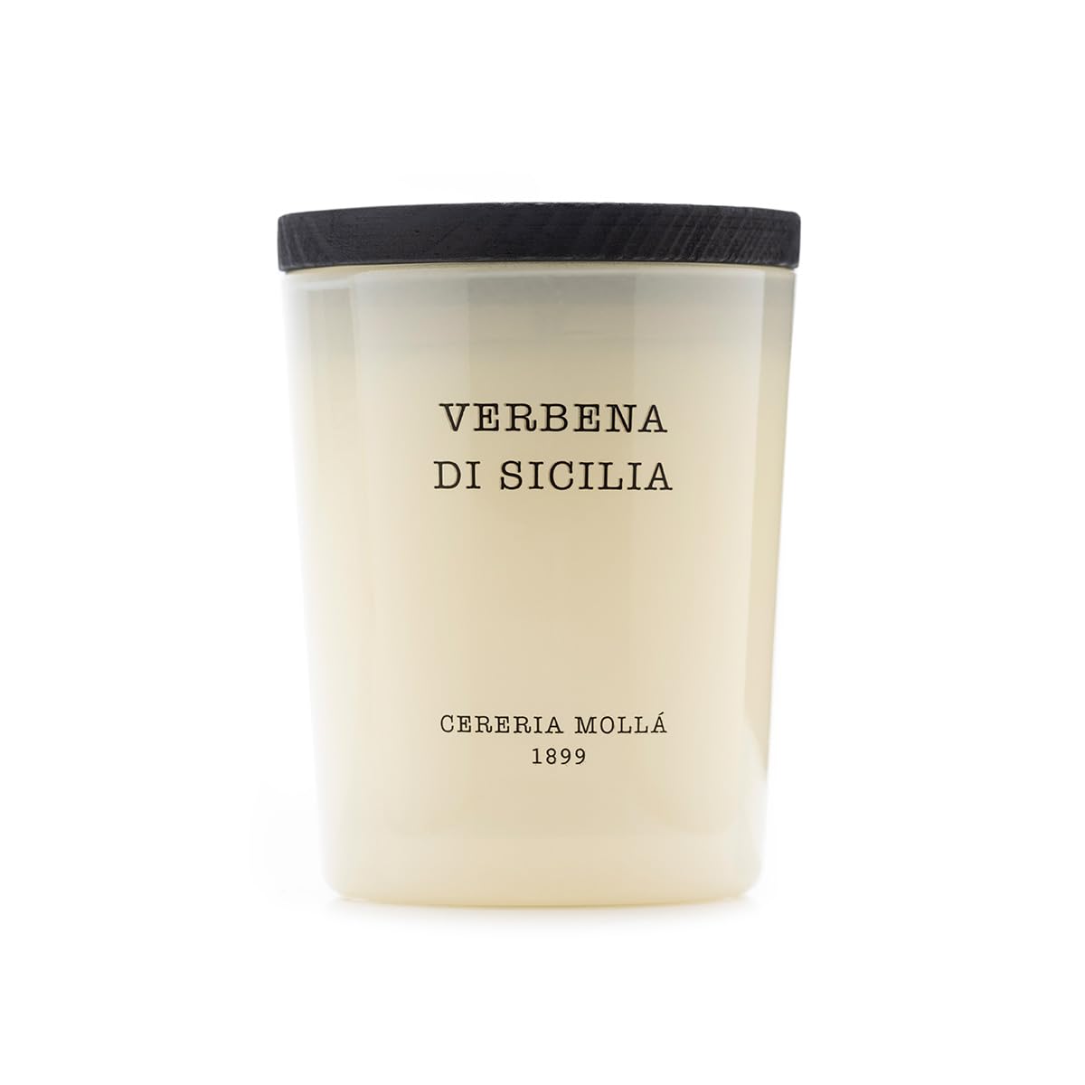 CERERA MOLLA 1899 | Mini Verbena di Sicilia Candle | Aromatic 1 Wick | 20 Hours Burn Time | Natural Fragrances | Recyclable Packaging | Artisan