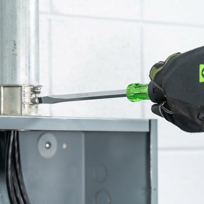 Greenlee 0153-02C 7-Piece Screwdriver Set with Cabinet, Keystone, and Phillips