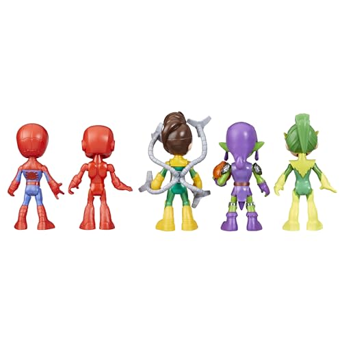 Marvel Spidey and His Amazing Friends, Friends & Foes Pack, Action Figure Set