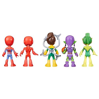 Marvel Spidey and His Amazing Friends, Friends & Foes Pack, Action Figure Set