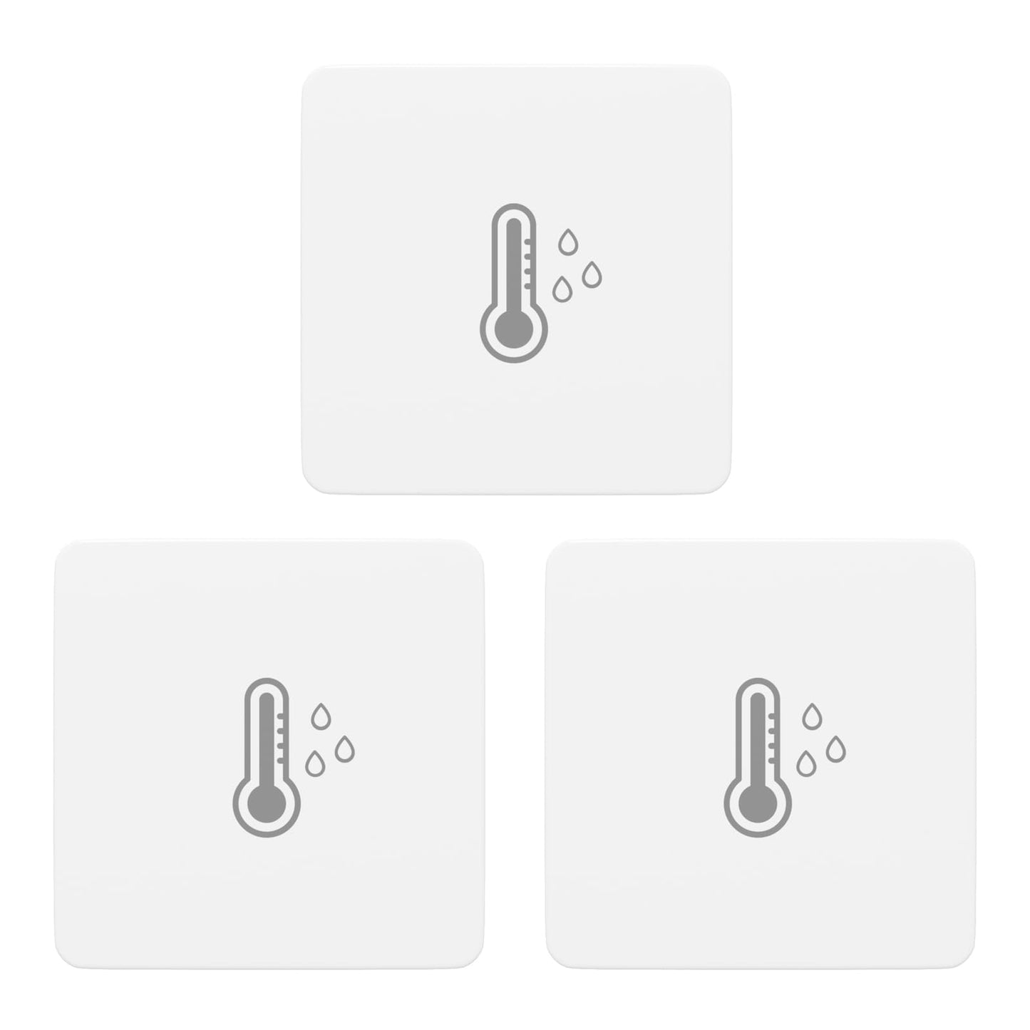THIRDREALITY Zigbee Temperature and Humidity Sensor Lite 3Pack,Smart Thermometer and Hygrometer, Compatible with Echo Devices with Zigbee Hub Built-in,Home Assistant, SmartThings, Homey,Hubitat