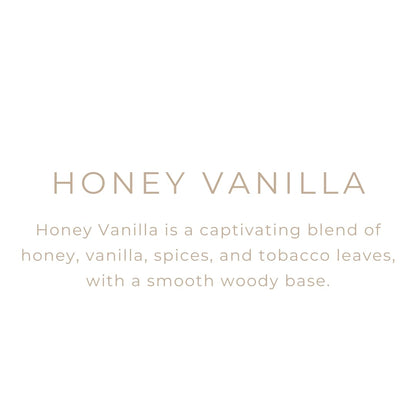 River Birch Candles Honey Vanilla Scented Candle | Premium, All-Natural, Non-Toxic, Soy Wax | 8 oz. Silver Travel Tin | Cozy Relaxing Gifts for Home