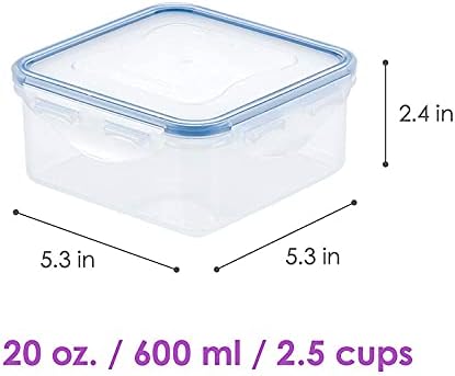 LOCK & LOCK Easy Essentials Food Storage lids/Airtight containers, BPA Free