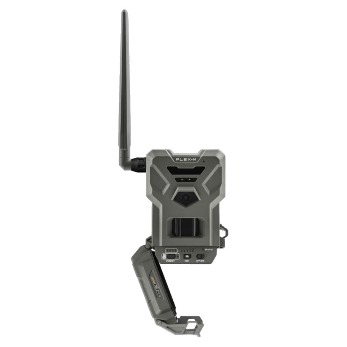 SPYPOINT Flex-M Twin Pack Cellular Trail Cameras - Best Hunting Accessories, No WiFi Needed, GPS, Night Vision, Dual-Sim LTE, IP65 Water-Resistant Game Camera, 28MP Photos, 720p Videos + Sound (2)