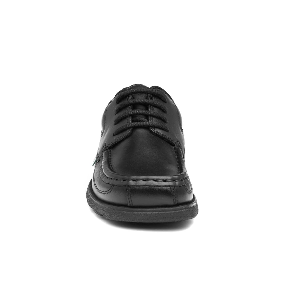 Kickers Fragma L4 E Kids Moc Toe Shoes Black 5 UK Child