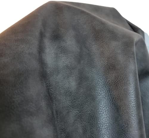 Soft Faux Vegan PU Leather by the Yard Synthetic Pleather 0.9 mm Nappa Yards