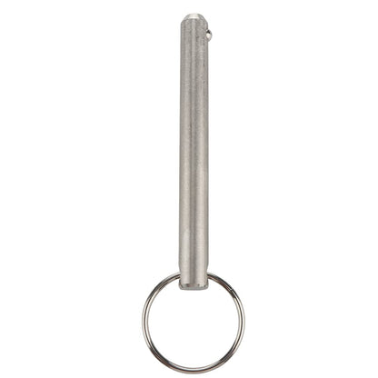 4 Pcs Long Quick Release Pin, Diameter 3/8"(9.5mm), Usable Length 3"(76mm), Overall Length 3.6"(92mm), Full 316 Stainless Steel, Bimini Top Pin, Marine Hardware