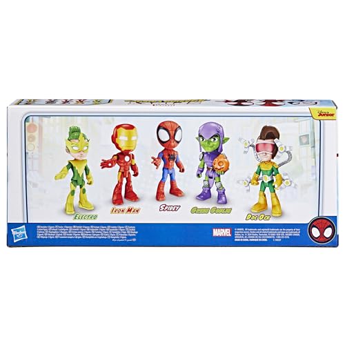 Marvel Spidey and His Amazing Friends, Friends & Foes Pack, Action Figure Set