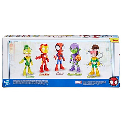 Marvel Spidey and His Amazing Friends, Friends & Foes Pack, Action Figure Set
