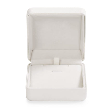 Woodten Premium PU Leather Necklace Gift Box Vintage Pendant Storage Case Velvet Interior Jewelry Pendant Necklace Box