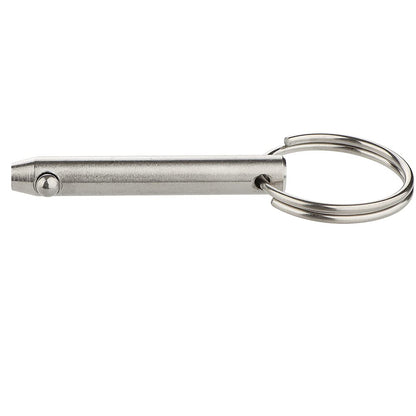 2 Pcs Quick Release Pin, Diameter 5/16"(8mm), Overall Length 2.17"(55mm), Usable Length 1.54"(39mm), Full 316 Stainless Steel, Bimini Top Pin, Marine Hardware
