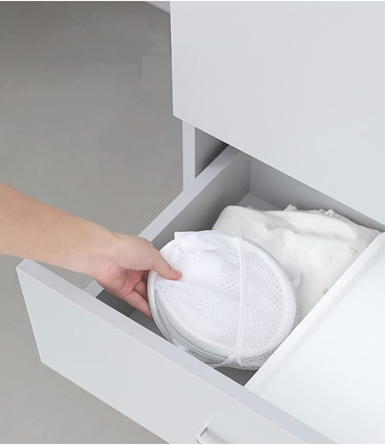 Pop up Laundry Hamper, Portable Foldable Mesh Clothes Hamper