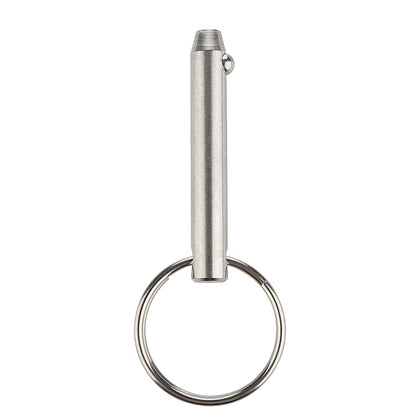 2 Pcs Quick Release Pin, Diameter 5/16"(8mm), Overall Length 2.17"(55mm), Usable Length 1.54"(39mm), Full 316 Stainless Steel, Bimini Top Pin, Marine Hardware