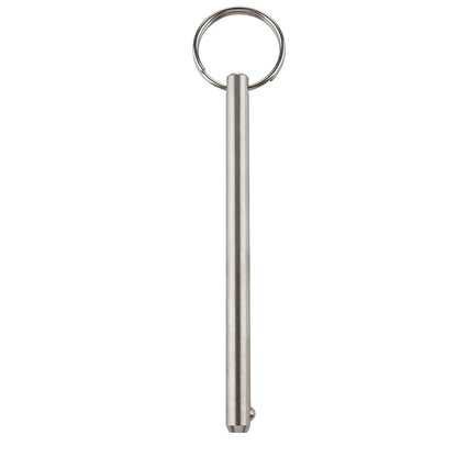 2 Pack Quick Release Pin, Diameter 5/16"(8mm), Overall Length 4.72"(120mm), Usable Length 4.13"(105mm), Full 316 Stainless Steel, Bimini Top Pin, Marine Hardware