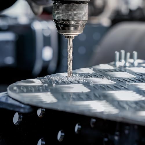 Bosch 10x PRO Metal HSS-G Twist Drill Bit Standard Length (for Non-ferrous metals, Steel, Ø 4,00 mm, Professional Accessory Rotary Drill/Drivers)