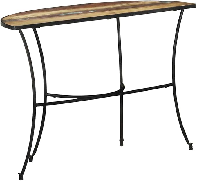 Solid Reclaimed Wood Side Table