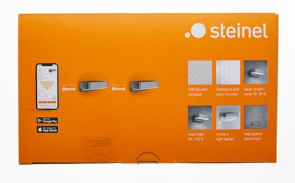 Steinel Outdoor Light L 800 SC Anthracite, LED Wall Lamp, 160° Motion Detector, Networkable, can be Operated via Bluetooth App