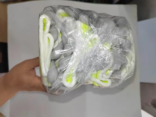 Vgo... 10Pairs Safety Work Gloves,Gardening Gloves,Polyurethane Coated,Dipping Gloves,Latex Free(PU2103)