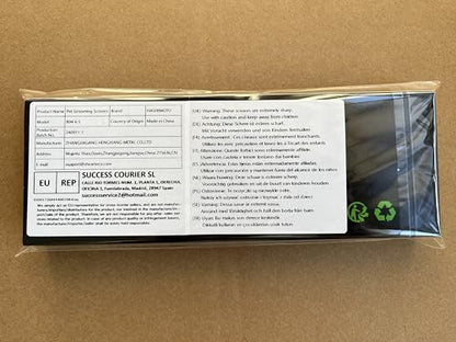 HASHIMOTO Dog Grooming Scissors, Curved Scissors for Dog Grooming, 6.5 inch, 30 Degree of Curved Blade,Light Weight, Pet Shears for Trimming Face and Paws.