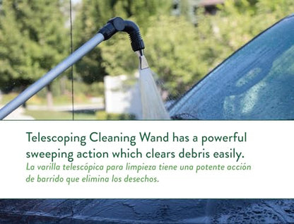 Orbit 58543 Telescoping Gutter Cleaning Wand, Silver