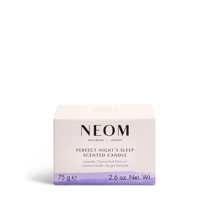 'NEOM- Perfect Night's Sleep Scented Candle, Travel Size | Lavender & Jasmine | Essential Oil Aromatherapy Candle | Scent to Sleep