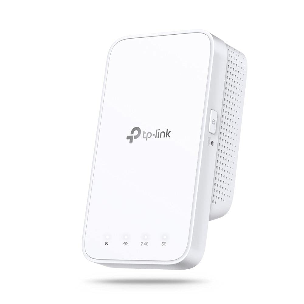 TP-Link RE300 AC1200Mbps WiFi Extender Booster Dual Band, EasyMesh, WiFi Booster Range Extender, Internet Booster, Access Point, Works with Any WiFi Router, App Control Easy Setup, UK Plug