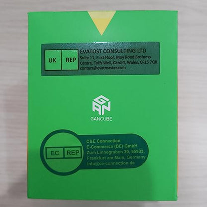 GAN Pyraminx 36 Magnets, Pyramid Speed Cube, Speed Magnetic Pyramid Puzzle Stickerless Triangle Cube (Standard)