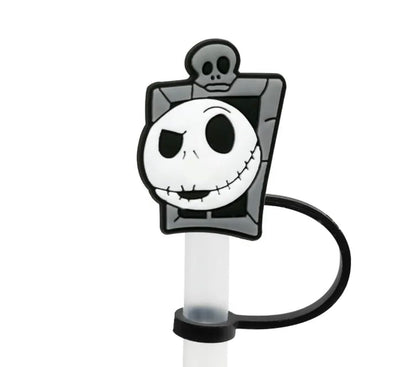6 Pack 10mm Straw Toppers Compatible With Stanley 30oz & 40oz Tumbler Cups (Halloween Bundle)