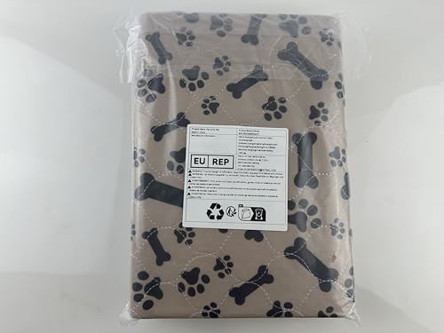 2 Pack 90*80cm Washable Puppy Pads, Non-Slip Waterproof Pet Pee Mat Super Absorbent, Reusable Puppy Training Pads for Home/Car/Travel