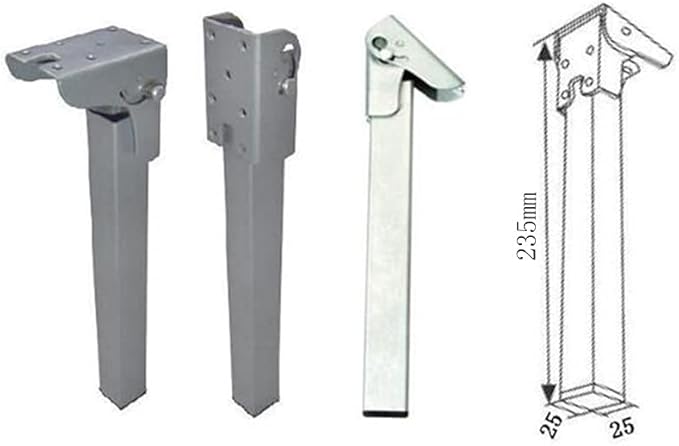 Folding Stands - Self-Locking Hinged Leg Accessories and Folding Worktops