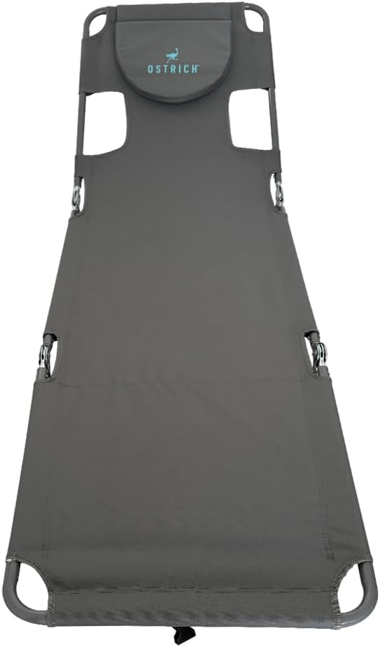 Ostrich Chair Backpack Chaise Chair, Gray