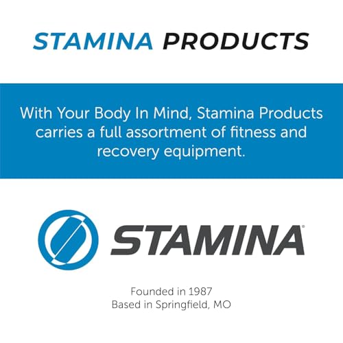 Stamina Mini Exercise Bike with Smooth Pedal System - Portable Pedal Exerciser - Cardio Equipment Fitness Bike - Stationary Bike for Home Workout - Blue