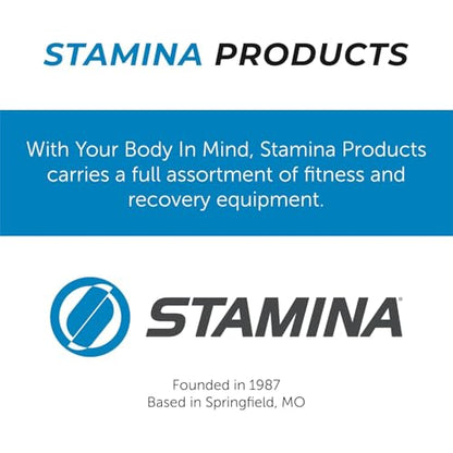 Stamina Mini Exercise Bike with Smooth Pedal System - Portable Pedal Exerciser - Cardio Equipment Fitness Bike - Stationary Bike for Home Workout - Blue