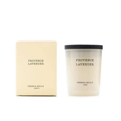 CERERA MOLLA 1899 | Mini Provence Lavender Candle | 70g Aromatic | 20 Hours Burn Time | Natural Fragrances | Recyclable Packaging | Artisan