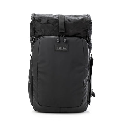 Tenba Fulton v2 14L All Weather Backpack for Mirrorless and DSLR cameras and lenses – Black/Black Camo (637-735)