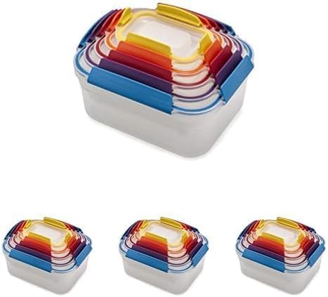 Joseph Joseph Nest Lock Plastic BPA Free Food Storage Container Set