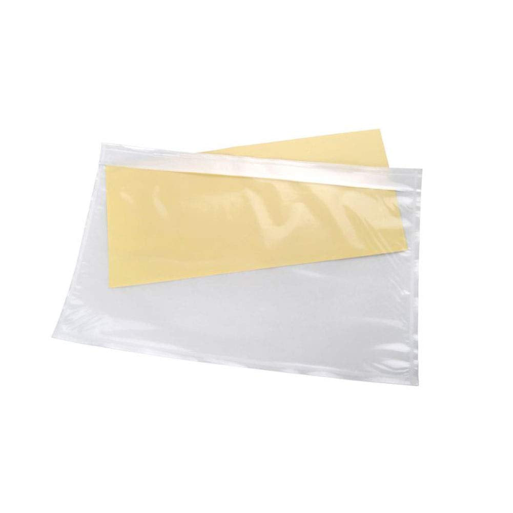 6" x 9" Clear Adhesive Packing List Envelopes Pouch Shipping Label Envelopes (200 Pack)