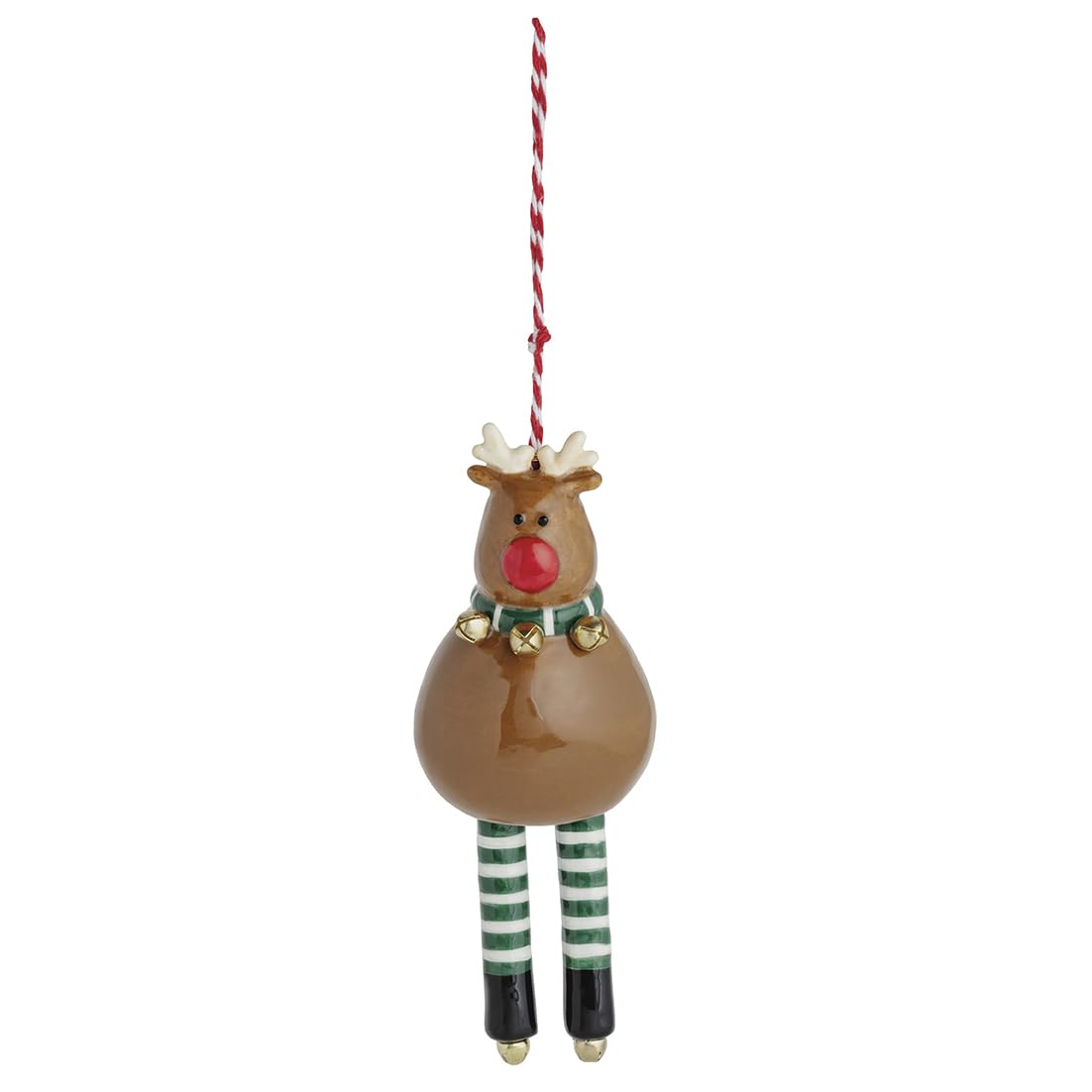Mud Pie Christmas Reindeer Christmas Dangle Ornament