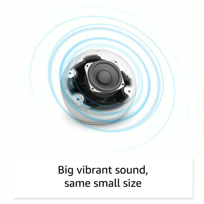 Amazon Echo Dot (newest model), Vibrant sounding Alexa speaker, Great for bedrooms, dining rooms and offices, Deep Sea Blue