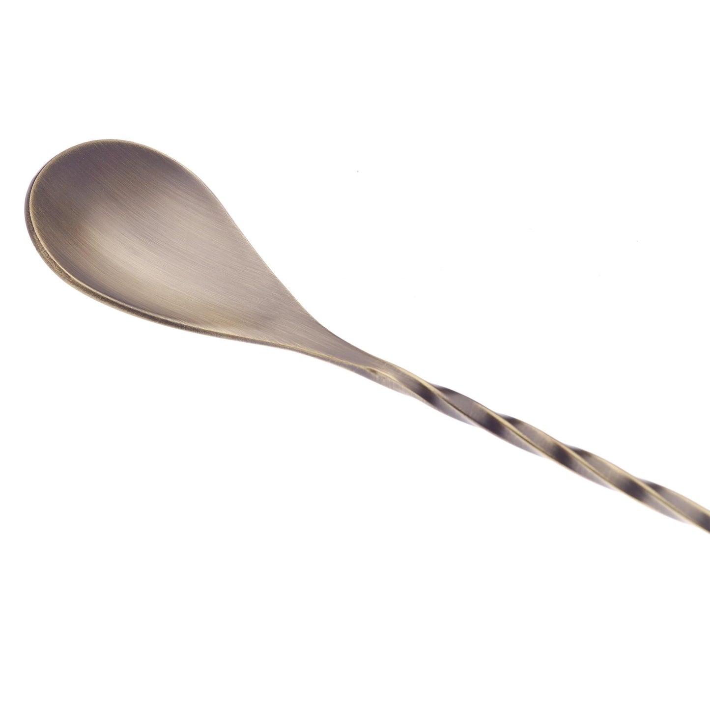 Barfly Teardrop Bar Spoon, 11 13/16" (30 cm), Antique Gold