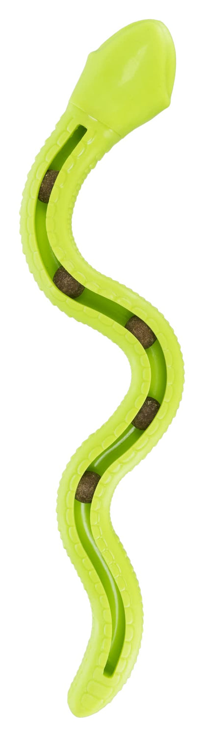 Trixie Snack Snake Dog Puzzle Toy for Dogs, Dog Enrichment Toy, Interactive Chew Toy, Treat Dispenser, 16.5" (42cm)