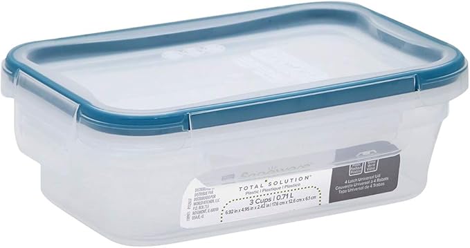 Snapware Plastic Total Solutions Food Storage Containers Set, Airtight &