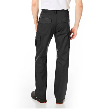 Lee Cooper Men's Classic Multi Pocket Cargo Work Trouser Easy care Safety Pant, Black, 34W / 33L