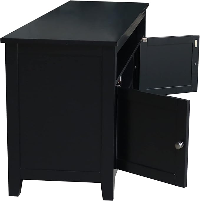 IC INTERNATIONAL CONCEPTS Solid Wood Entertainment/TV Stand