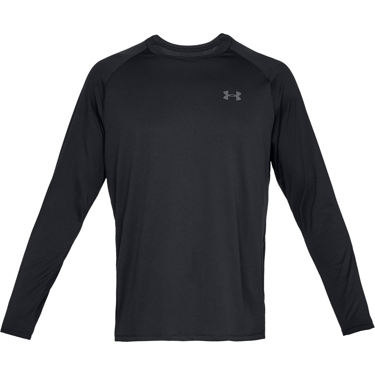 Under Armour Men's Tech 2.0 Long-Sleeve T-Shirt , Black (001)/Graphite , Large