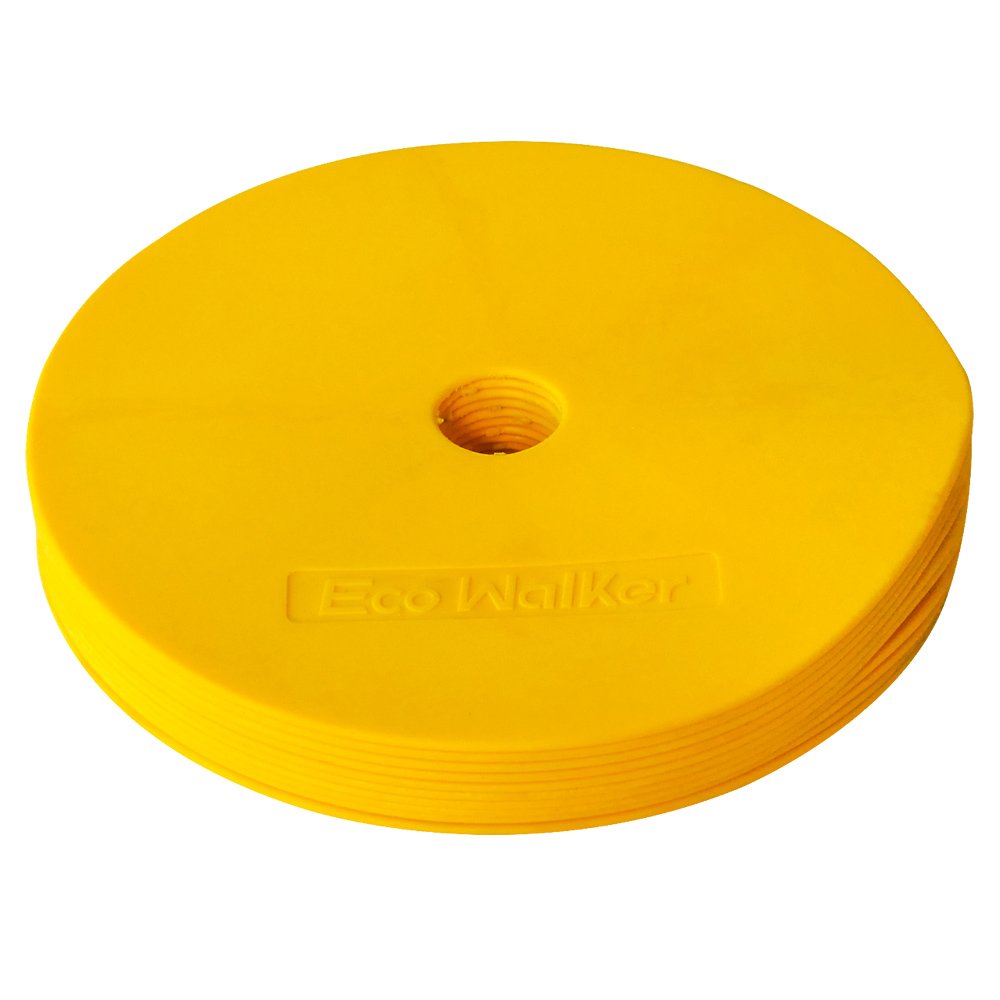 Eco Walker Flat Cones Spot Markers Soccer Basketball Sports Speed Agility Training